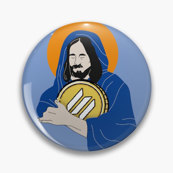 Item preview, Jesus loves Crypto Solana SOL designed and sold by Crypmetal.