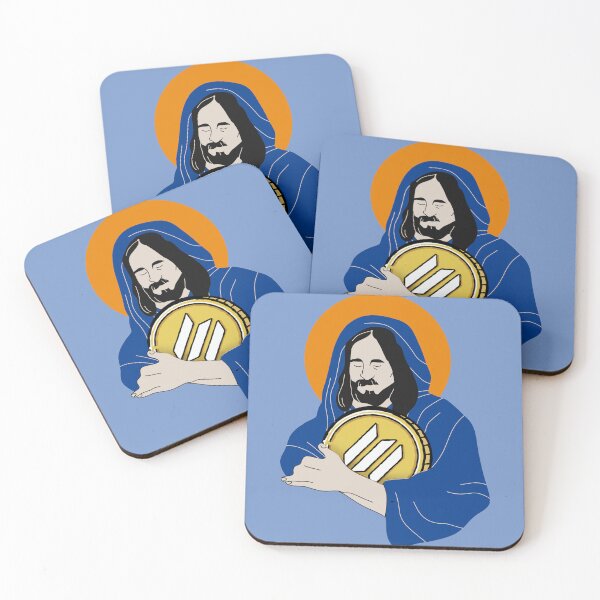 Item preview, Jesus loves Crypto Solana SOL designed and sold by Crypmetal.
