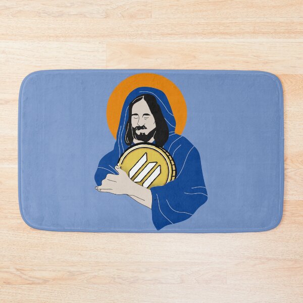 Item preview, Jesus loves Crypto Solana SOL designed and sold by Crypmetal.