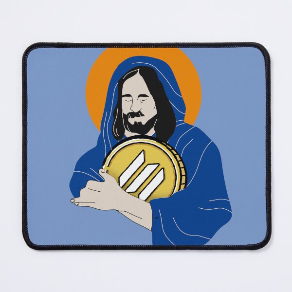 Item preview, Jesus loves Crypto Solana SOL designed and sold by Crypmetal.