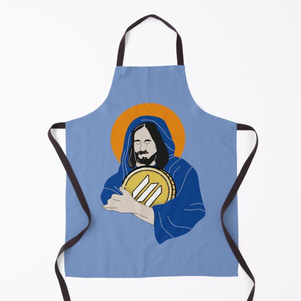 Item preview, Jesus loves Crypto Solana SOL designed and sold by Crypmetal.