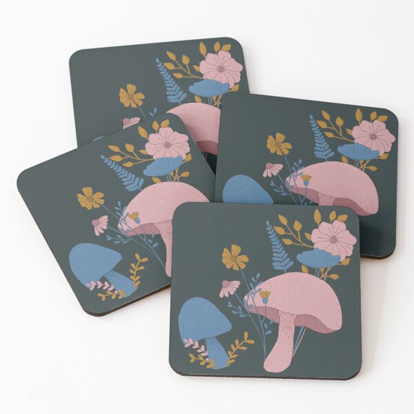 Item preview, Whimsical Pink Mushroom designed and sold by Cassielewisart.
