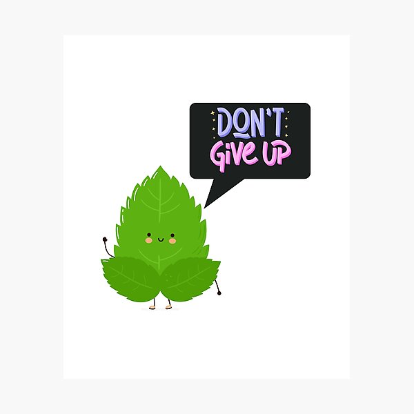 Item preview, Encourage mint Don't give up designed and sold by Nepaz-Designs.
