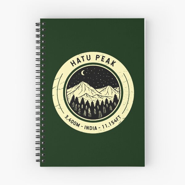 Item preview, Hatu Peak India | Hiking | Skiing designed and sold by KrisSidDesigns.