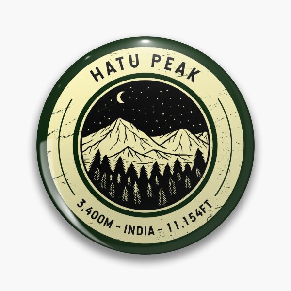 Item preview, Hatu Peak India | Hiking | Skiing designed and sold by KrisSidDesigns.