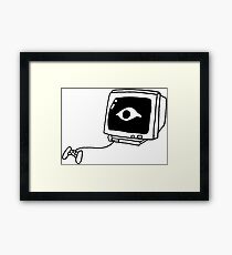 TV Framed Print