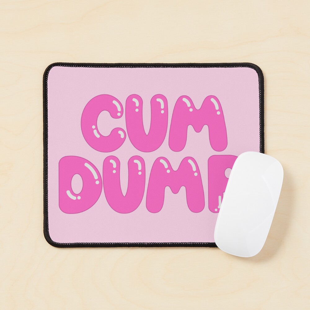 Cum Dump Cute Pink Bubble Letters Art Print For Sale By Kinkshoppe Redbubble 1961