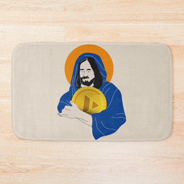 Item preview, Jesus loves Crypto Avalanche AVAX designed and sold by Crypmetal.