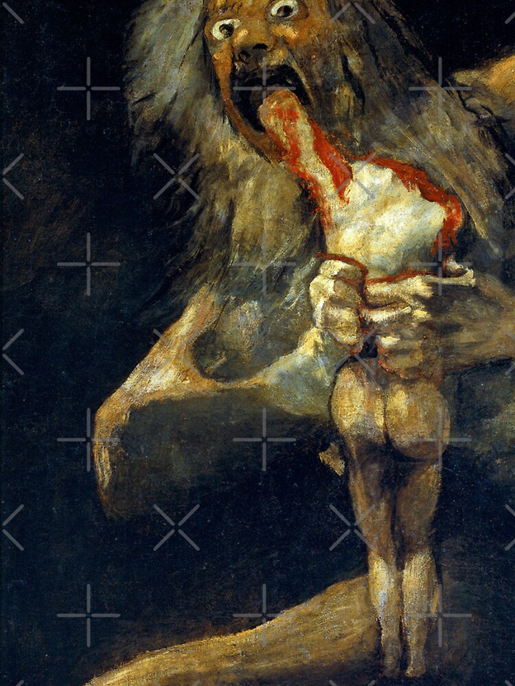 Francisco Goya - Saturn Devouring His Son iPhone Case