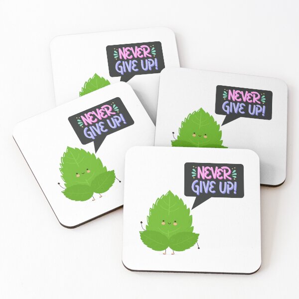 Item preview, Encourage mint Never give up designed and sold by Nepaz-Designs.