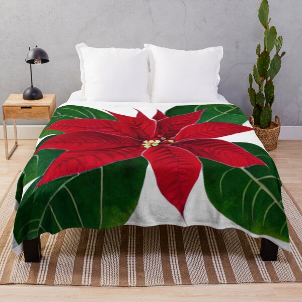 Item preview, Holiday Poinsettia designed and sold by TiltedCode.