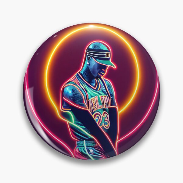 Artikelvorschau, Neon football player entworfen und verkauft von ComicsFactory.