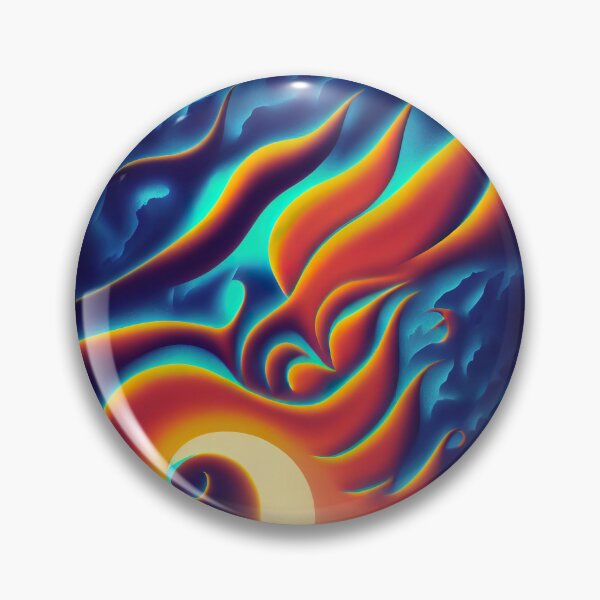 Item preview, Colorful neon flames designed and sold by ComicsFactory.