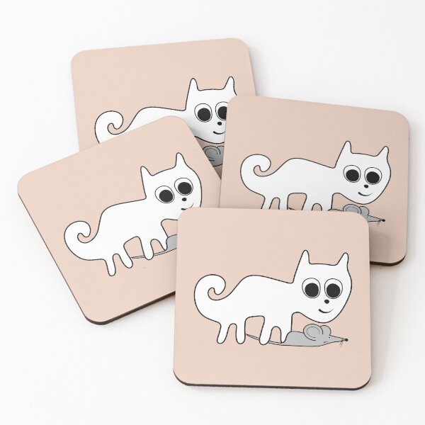 Item preview, Hunting white cat from Nazca designed and sold by siloto.