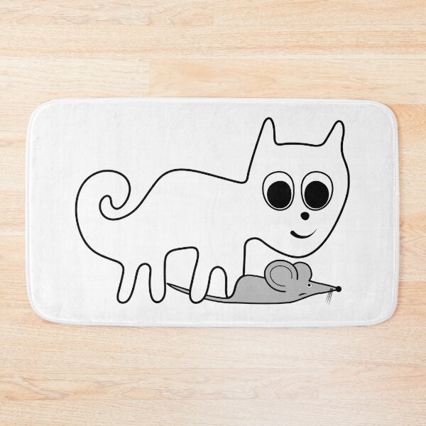 Item preview, Hunting white cat from Nazca designed and sold by siloto.