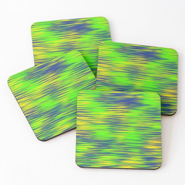 Item preview, Green, Yellow, and Blue Water Pattern designed and sold by rainestore.