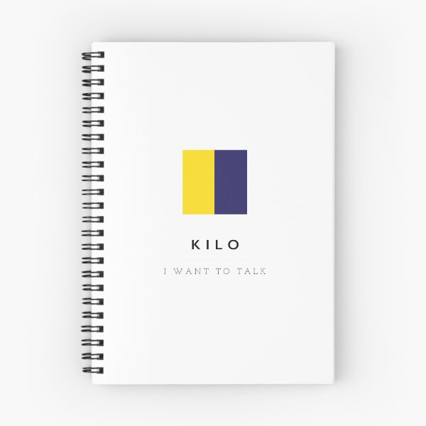 Item preview, Nautical Flag: Kilo designed and sold by Caleb Faires.