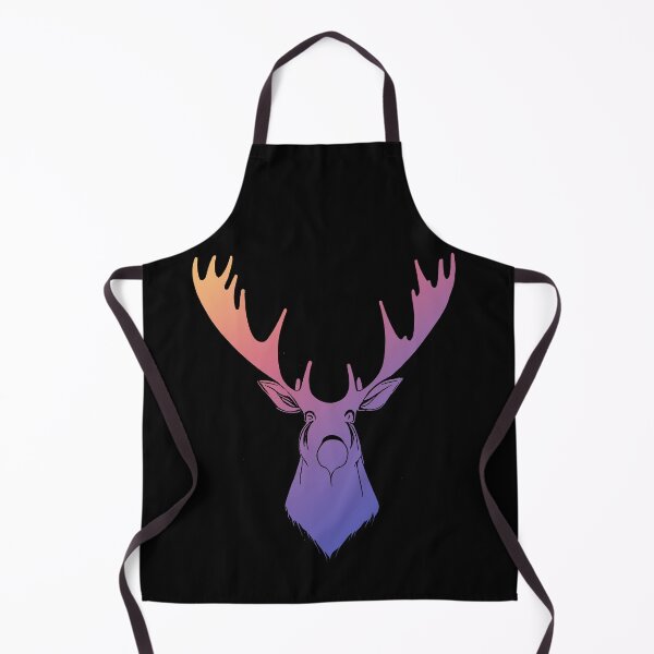 Item preview, Rainbow Moose Print designed and sold by ThePurpleMelon.