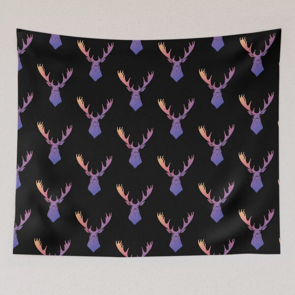 Item preview, Rainbow Moose Print designed and sold by ThePurpleMelon.
