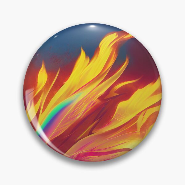 Item preview, Colorful neon flames designed and sold by ComicsFactory.