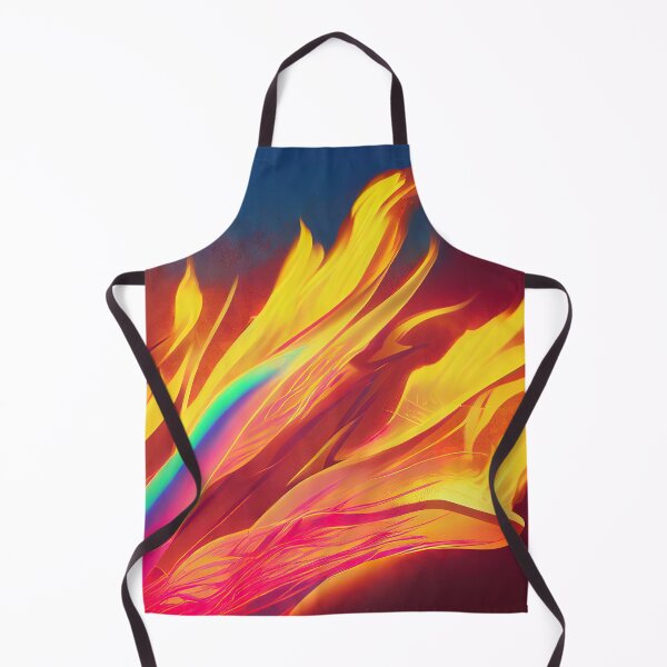 Item preview, Colorful neon flames designed and sold by ComicsFactory.