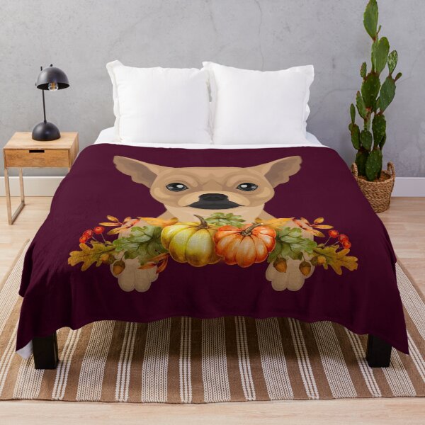 Artikelvorschau, Chihuahua Thanksgiving Wreath - Happy Thanksgiving Chihuahua - Herbst Herbst Chihuahua-Hund entworfen und verkauft von ALLURE-minimal.