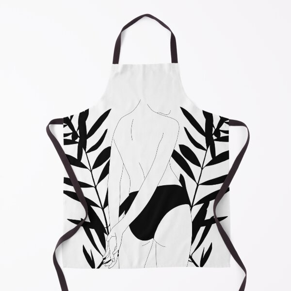 Item preview, Figure illustration with plants - Priya designed and sold by TheColourStudy.