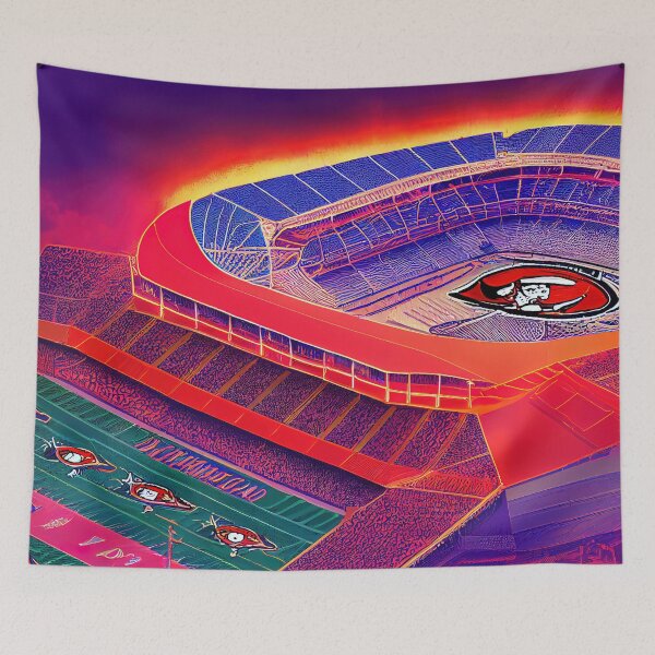 Aperçu de l'œuvre American Football Stadium créée et vendue par ComicsFactory.