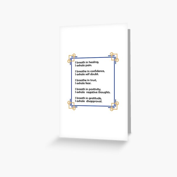 Artikel-Vorschau von  Atmen Sie positive Affirmationen und inspirierende Botschaften ein, designt und verkauft von Inspirationmotivation.