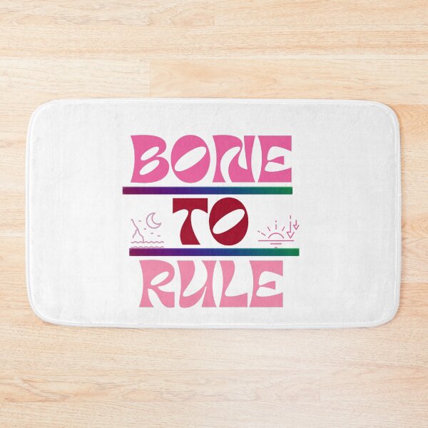 Item preview, Born To Rule Typography Design designed and sold by Kamzzi.