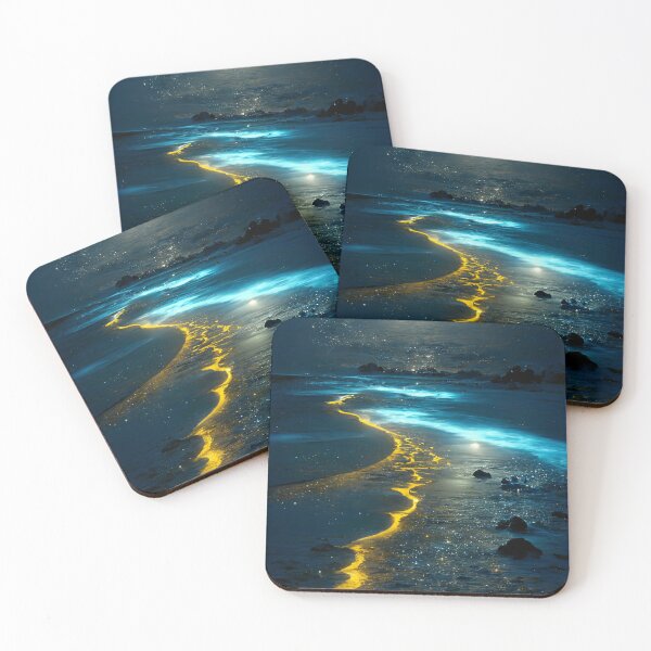 Item preview, Midnight sky shore glow designed and sold by Sub-AIRTist.