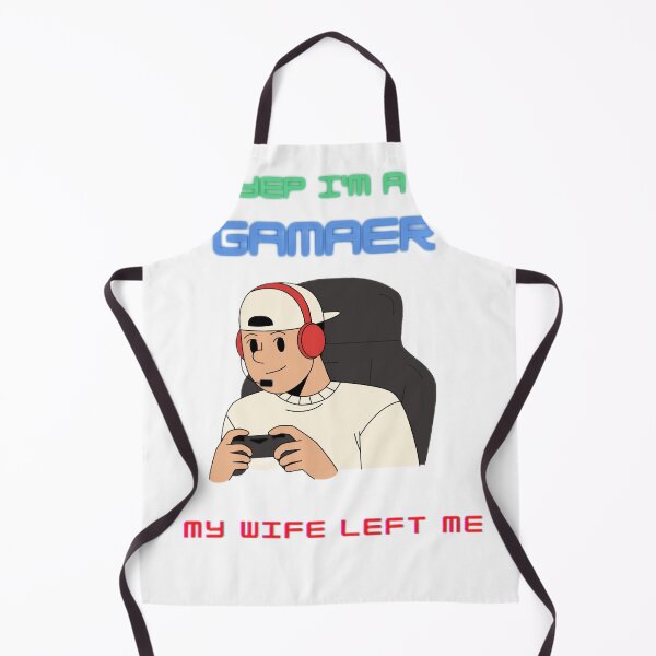Item preview, I'm a gamer my wife left me designed and sold by SenhajiWorld.