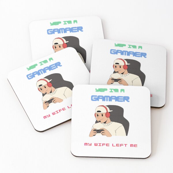 Item preview, I'm a gamer my wife left me designed and sold by SenhajiWorld.