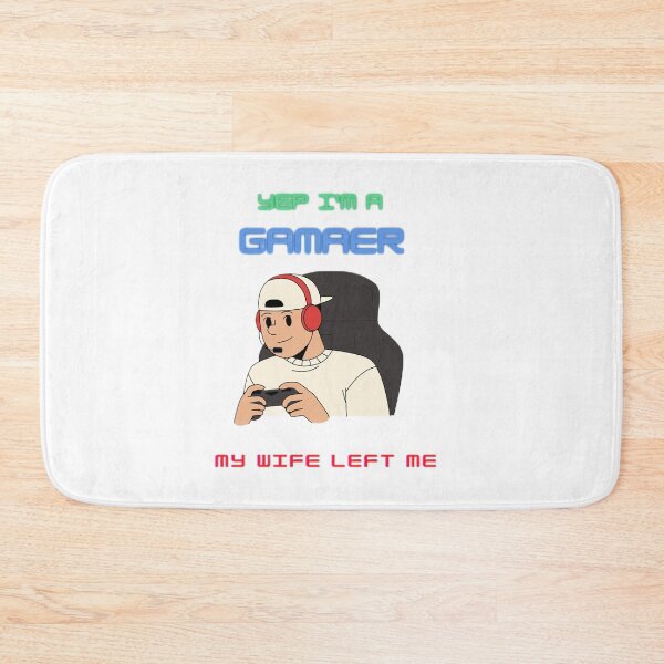 Item preview, I'm a gamer my wife left me designed and sold by SenhajiWorld.