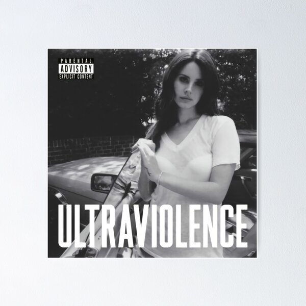  Lana Del Rey Poster Ultra Violence Poster Album Cover Poster  Fit for Room Aesthetics Canvas Art Poster and Wall Art Picture Print Modern  Home Bedroom Decor Poster08x12inch(20x30cm) Unframe-style: Posters & Prints