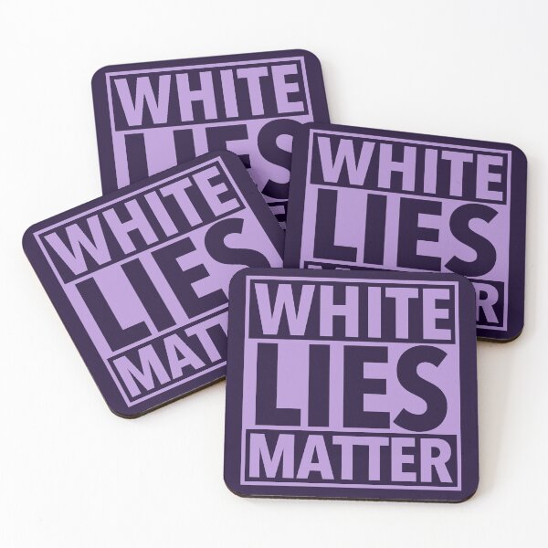 Item preview, White Lies Matter - lavender designed and sold by Thelittlelord.