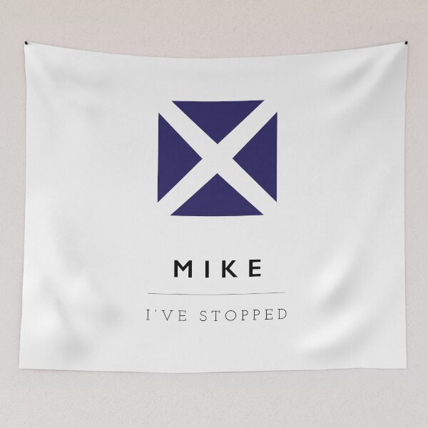 Item preview, Nautical Flag: Mike designed and sold by Caleb Faires.