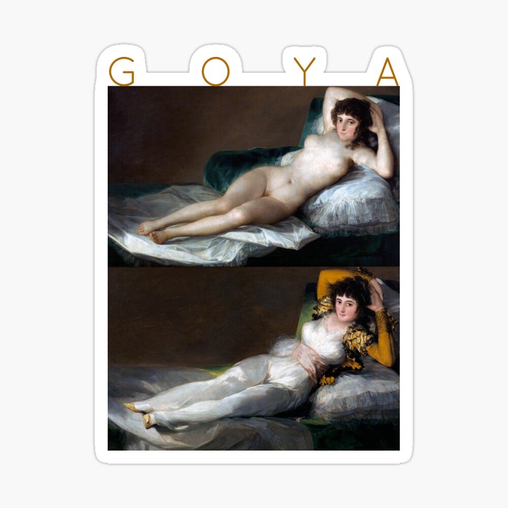 Francisco Goya - Naked Maja and Clothed Maja