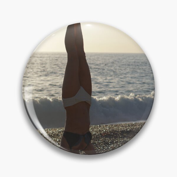 Item preview, beach headstand designed and sold by distracted.