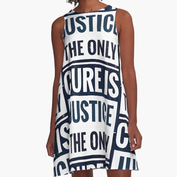 Item preview, The Only Cure Is Justice designed and sold by kinkatstyle.