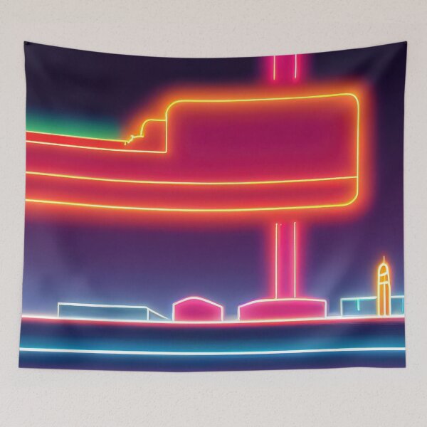 Artikelvorschau, Albuquerque 2D neon entworfen und verkauft von ComicsFactory.