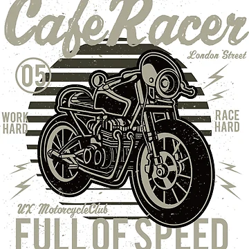 Artwork thumbnail, Cafe Racer by GraffitiBox