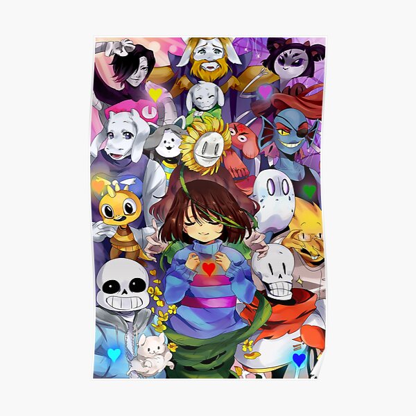 undertale Póster