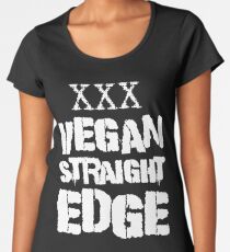 vegan straight edge shirt