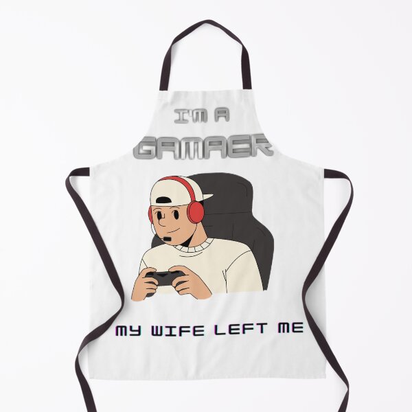 Item preview, I'm a gamer my wife left me designed and sold by SenhajiWorld.