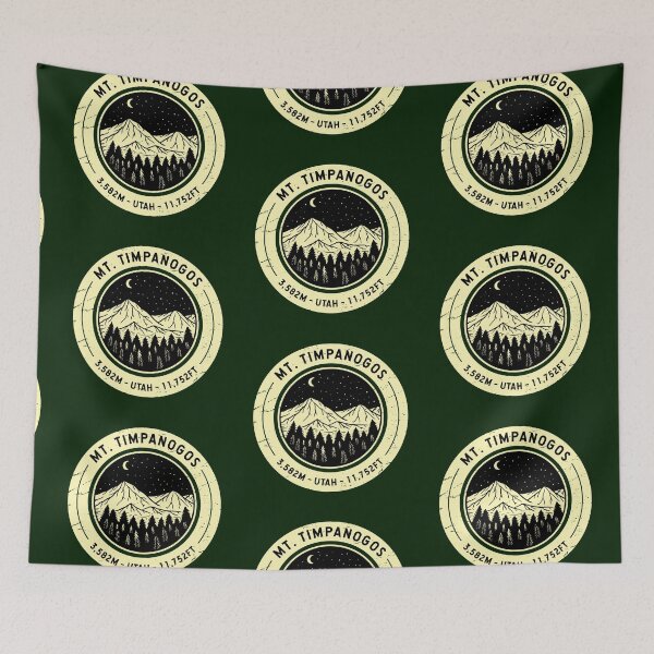 Item preview, Mount Timpanogos Utah | Hiking | Skiing designed and sold by KrisSidDesigns.