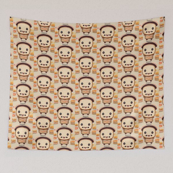 Item preview, Copia de cara de comida kawaii francia designed and sold by AnthonyVdV.