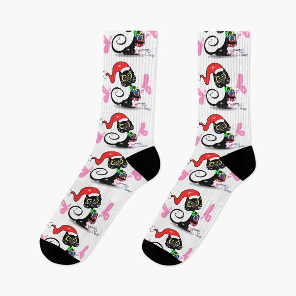 Item preview,  Black Cat - Season's greetings  designed and sold by Shirley cute art .