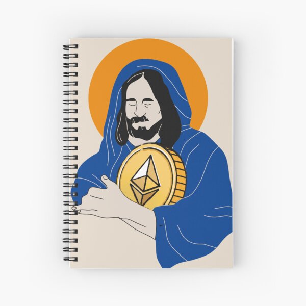 Item preview, Jesus loves Ethereum designed and sold by Crypmetal.