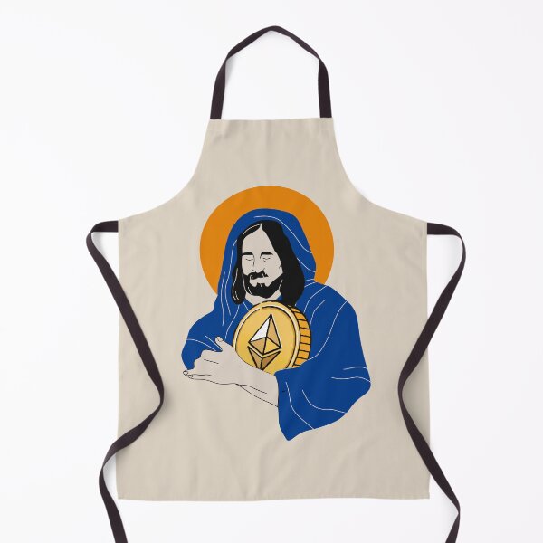 Item preview, Jesus loves Ethereum designed and sold by Crypmetal.